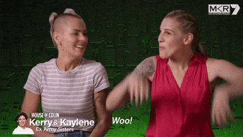 Happy Cheer GIF by My Kitchen Rules