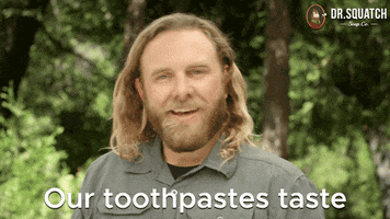 Toothpaste GIF by DrSquatchSoapCo