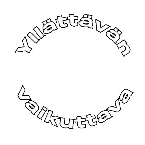 Yllttvnvaikuttava Sticker by Ellun Kanat