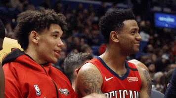Nickeil Alexander-Walker Laughing GIF by New Orleans Pelicans