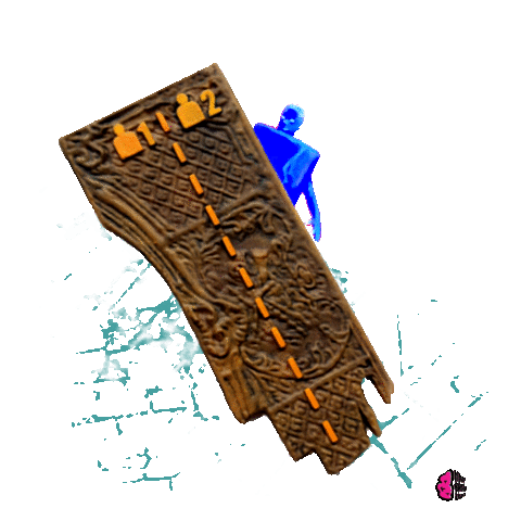 Half Brain Toys Sticker