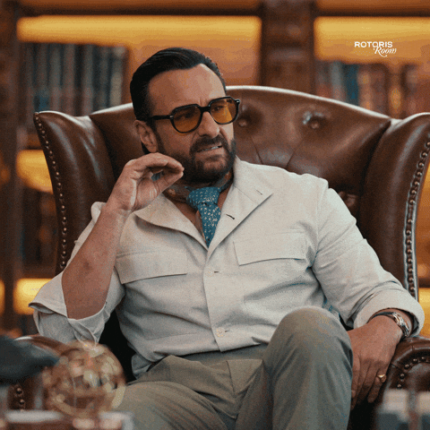 Confused Saif Ali Khan GIF by Rotoris Room