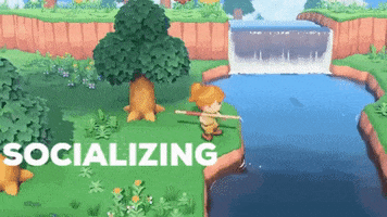Stay Home Animal Crossing GIF
