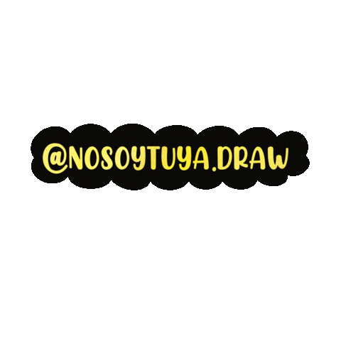 Nosoytuyadraw Sticker