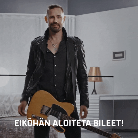 Rock And Roll Smile GIF by NelonenMedia