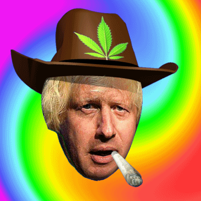 Boris Johnson Weed GIF
