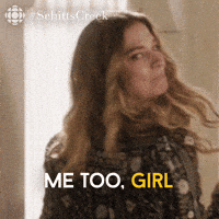 Schitts Creek Girl GIF by CBC