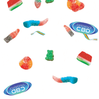 Raining Gummy Bear GIF by Experience CBD