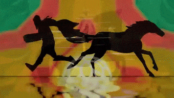 Mumford And Sons Horse GIF by MAJOR LAZER