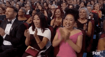Happy Sandra Oh GIF by Emmys