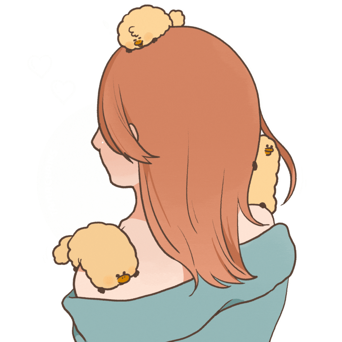 Sam Beige Sticker