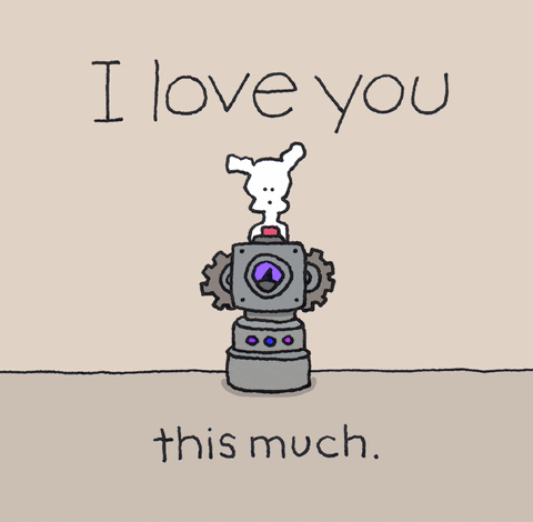 I Love You Very Much GIF by Chippy the Dog