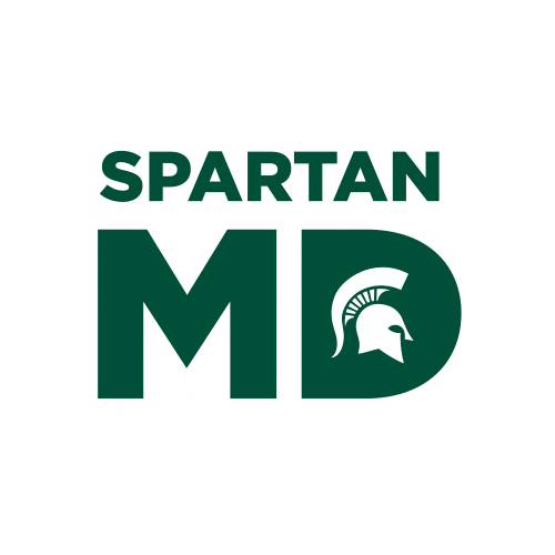 Michigan State University Spartans Sticker by MSU College of Human Medicine