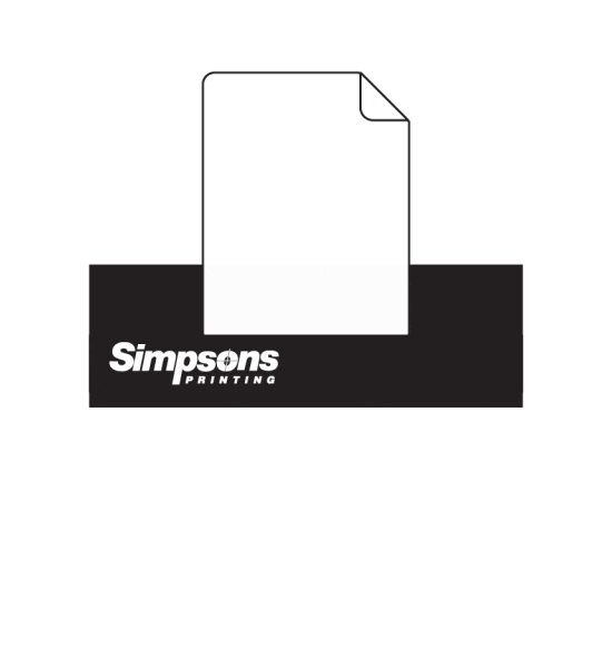 Simpsons Printing Sticker