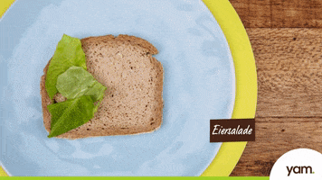 yamglutenvrij egg bread recipe salad GIF