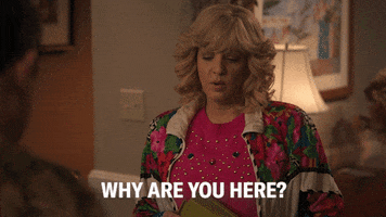 Why Are You Here The Goldbergs GIF by ABC Network