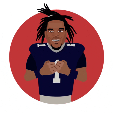 New England Patriots Smile GIF by SportsManias - Find & Share on GIPHY