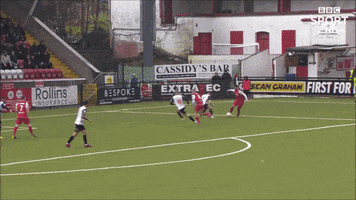 Left Foot Goal GIF by Cliftonville Football Club