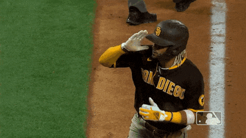 Celebrate Home Run GIF by San Diego Padres