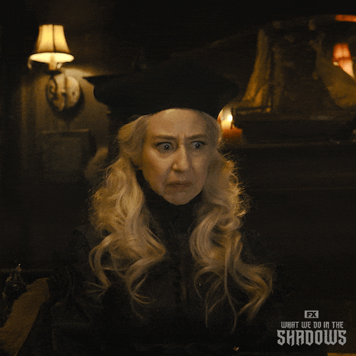 Mad Kristen Schaal GIF by What We Do in the Shadows