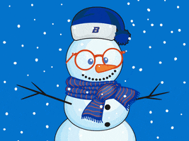Boise State Snow GIF by Boise State University