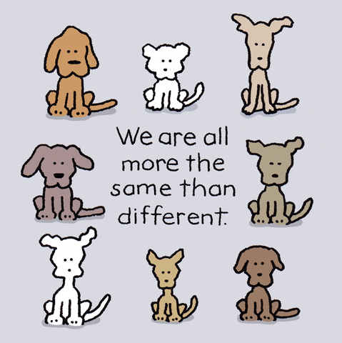 Tolerance Coexist GIF by Chippy the Dog