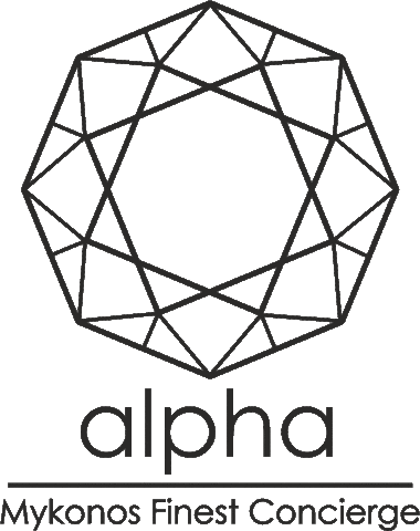 Alpha Mykonos Concierge Sticker