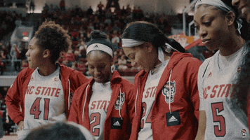 Laughing GIF by NC State Athletics