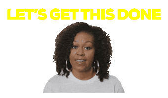 Michelle Obama Election Sticker by When We All Vote