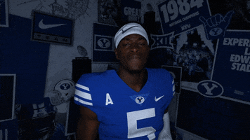 Call Me Kiss GIF by BYU Cougars