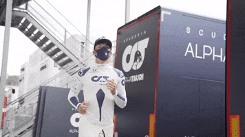 Pierre Gasly Run GIF by Honda Racing F1
