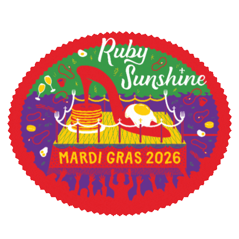 Brunch With Ruby Sticker