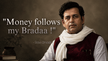 Ravi Kishan Money GIF