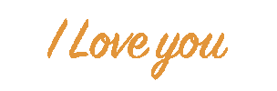 I Love You Heart Sticker