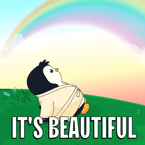 Nice Day Summer GIF by Pudgy Penguins
