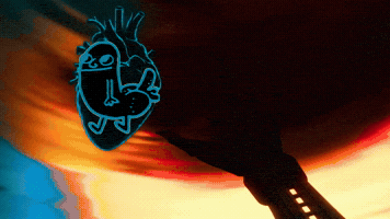Heart Skeleton GIF