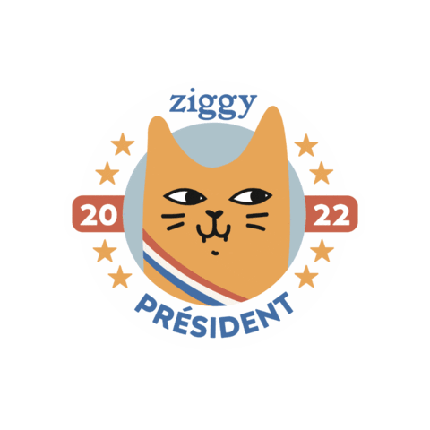 Cat Sticker by ziggy_family