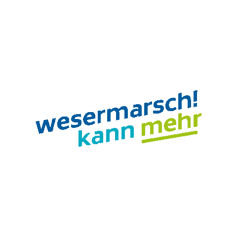 Wesermarsch Sticker by ideendirektoren