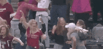 Sport Reaction GIF by NCAA Championships