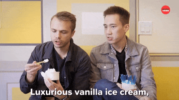 Ice Cream Vanilla GIF by BuzzFeed