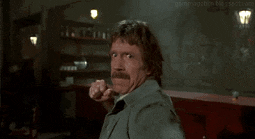 chuck norris punch GIF