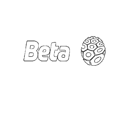 Td Beta Sticker by Thomas Dudley