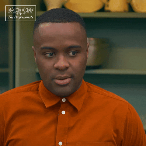 Shock What GIF by The Great British Bake Off