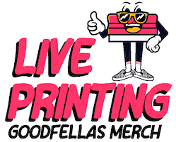 Screen Printing Sticker by Goodfellas Merch