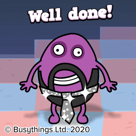 Happy Well Done GIF by Busythings