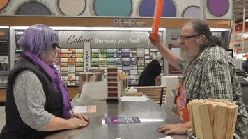 Beating Customer GIF
