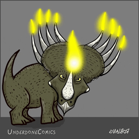 Jurassic Park Cartoon GIF by Underdone Comics