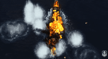 Explode War GIF by World of Warships