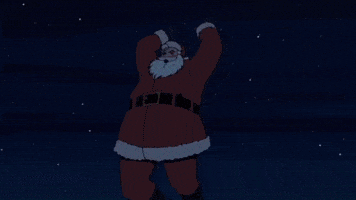 Disintegrate Santa Claus GIF