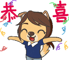 Happy Sticker